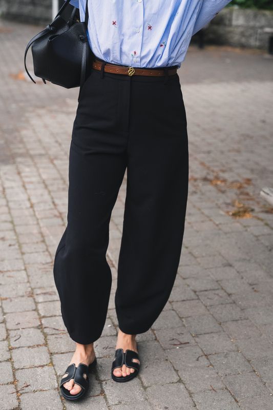 Carlien Trousers Black 