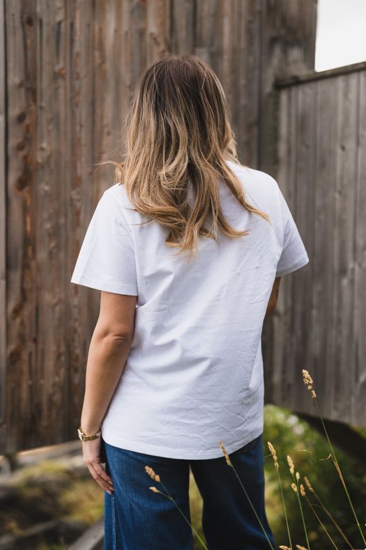 Basic Cotton Jersey Puppy Bright White 