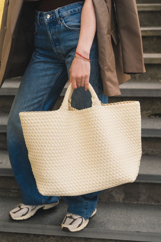St Barths Large Tote Salt 
