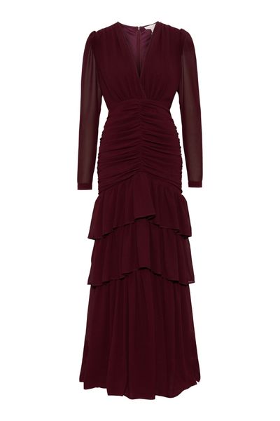 Hovedbilde Jenna Maxi Dress Burgundy 