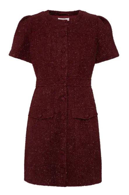 Hovedbilde Stassie Mini Dress Burgundy 