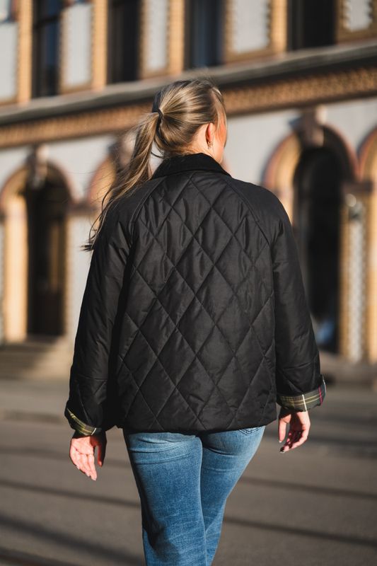Martha Quilted Jacket Black 