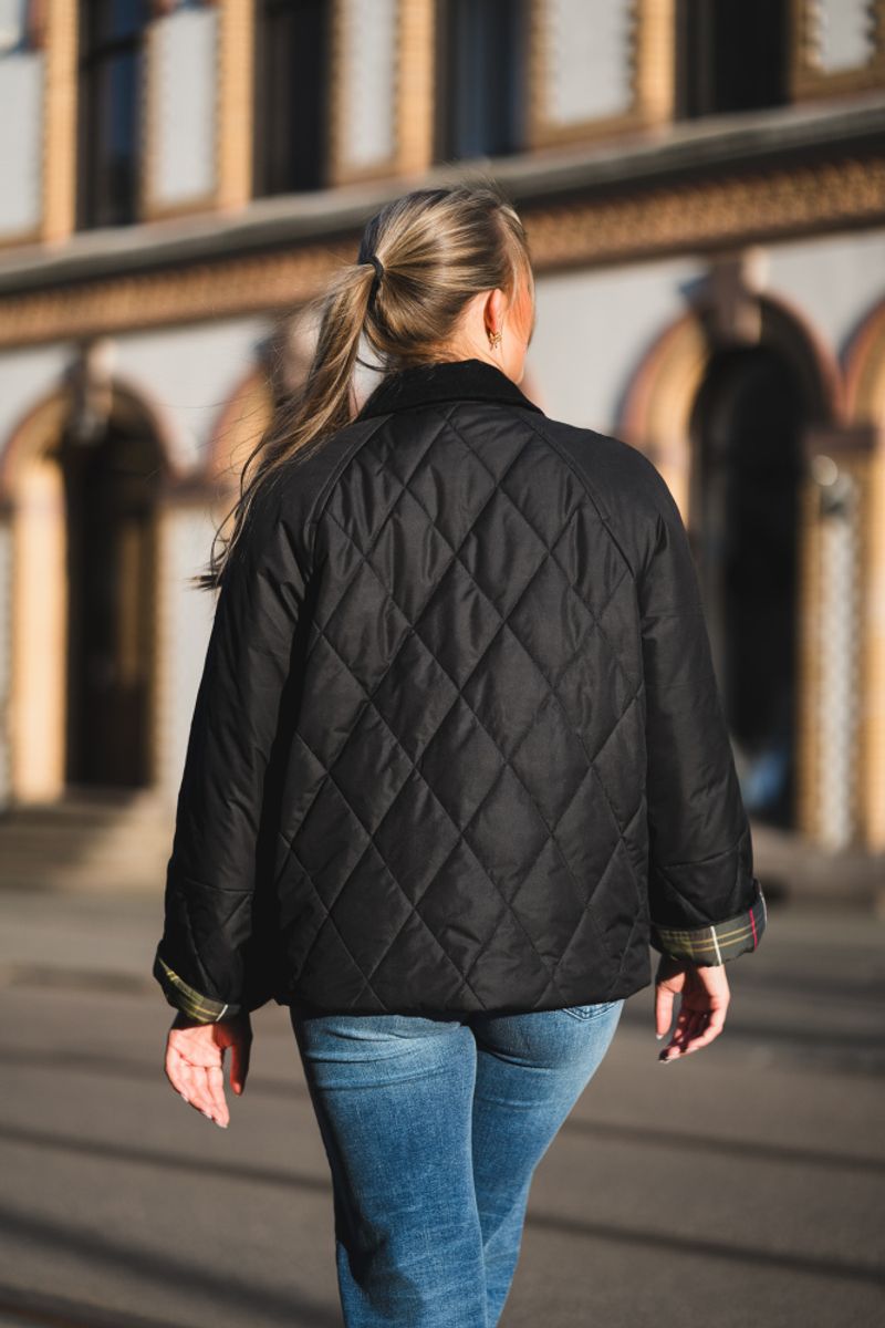 Martha Quilted Jacket Black 