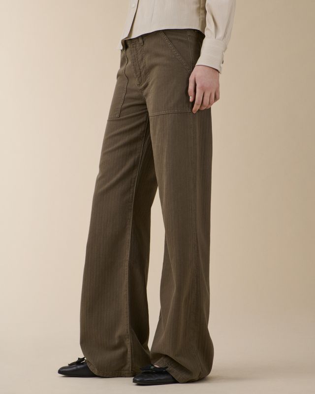 Guell Chevron Khaki Green 
