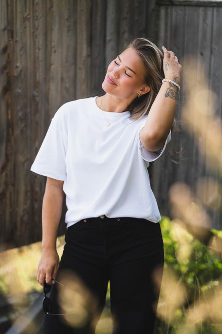 Hovedbilde Jamina T-Shirt Bright White 