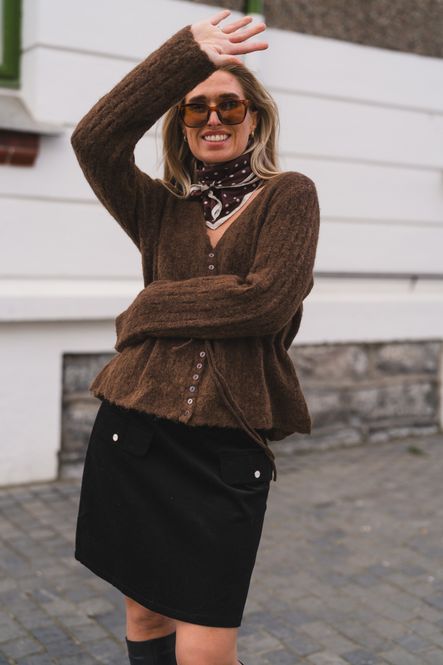 Hovedbilde Mellis LS Alpaca Blend Knit Cardigan Carafe ...