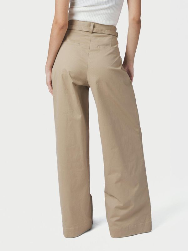 Malba Solid Pants Camel 
