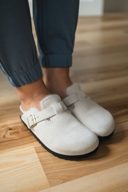 Boston Shearling Antique White 