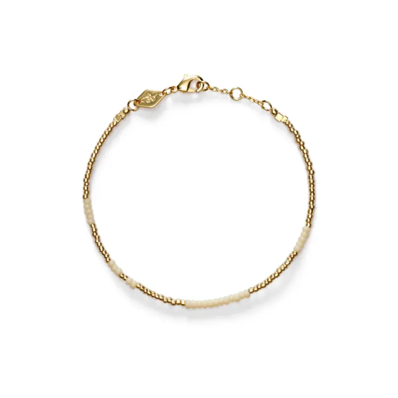 Asym Bracelet Ecru 