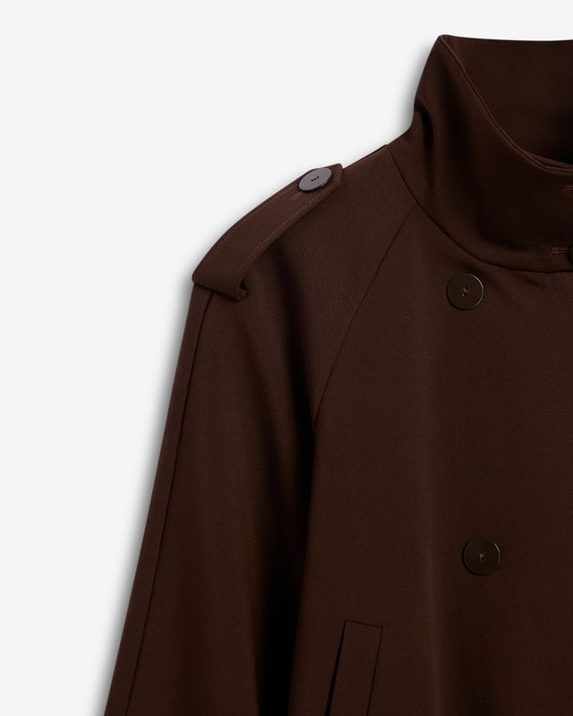 Avenue Trenchcoat Cocoa Brown 