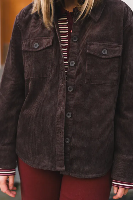 Ella Shirt Black Coffee