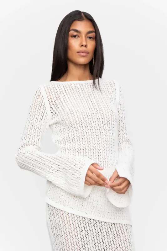 Rosana Knit White 