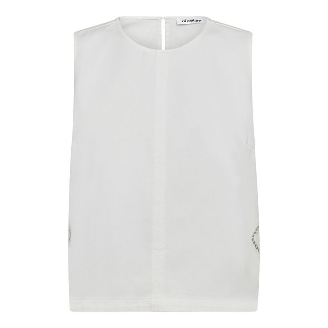 Hovedbilde Colette Embroidery Top White 