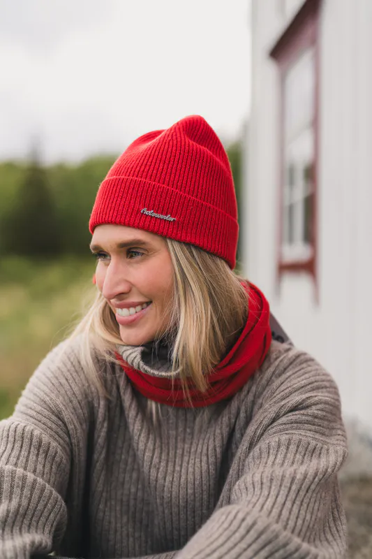 Milli Wool Scarf Red 