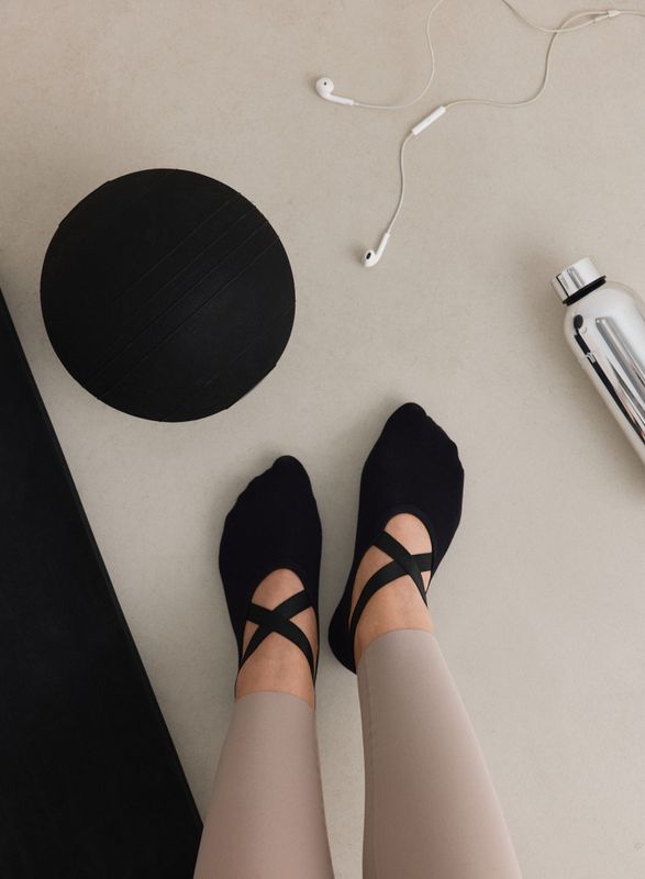Pilates Socks Black 