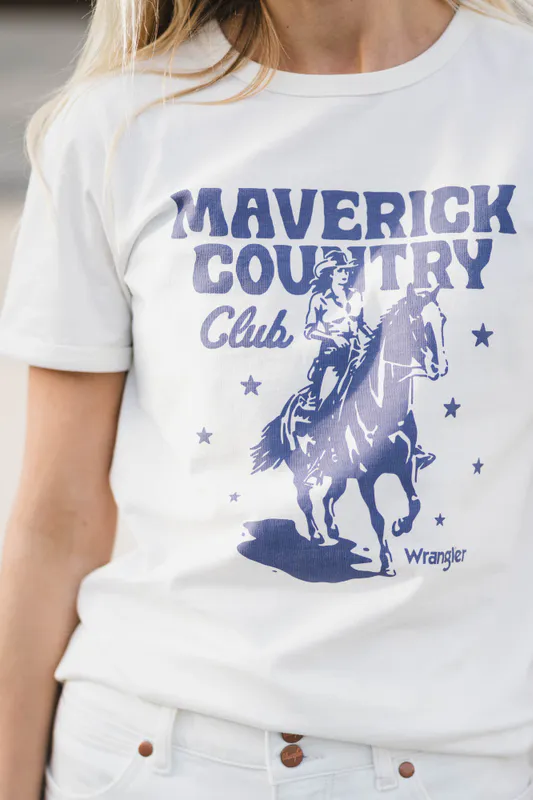 Ringer Tee Worn White 