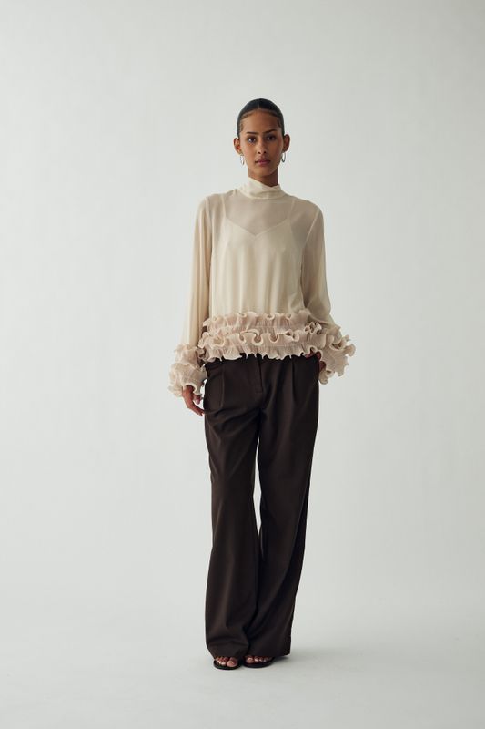 Latanietta Blouse Ivory 