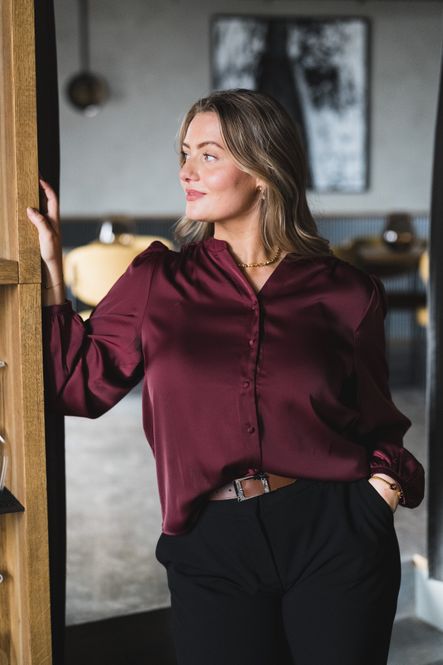 Hovedbilde Trine Shirt Choco Truffle 