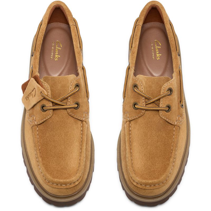 Cleyhill Boat G Wheat Suede 
