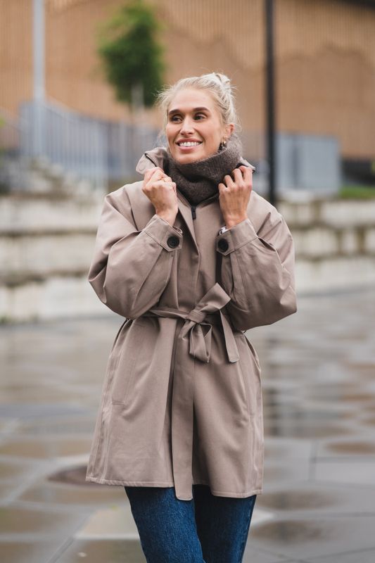 Rossby Coat Taupe 