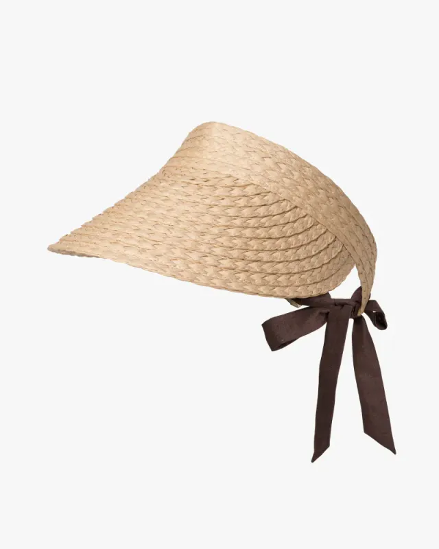 Day Straw Visor Starfish Beige 