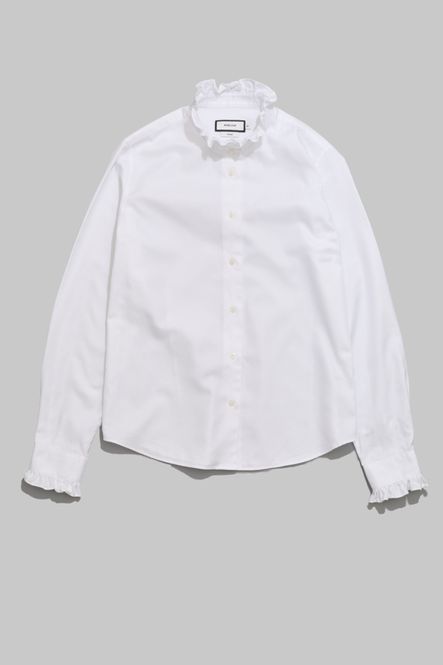 Hovedbilde Juliette Herringbone Shirt White 