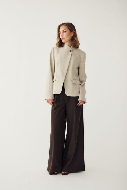 Hovedbilde Monique Blazer Oatmeal Melange 