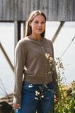 Hovedbilde Saboston Cardigan 6304 Greige Melange 
