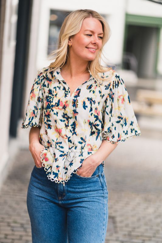 Hazel Blouse Rose 