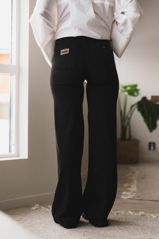 Palazzo Lea Soft Colour Black 