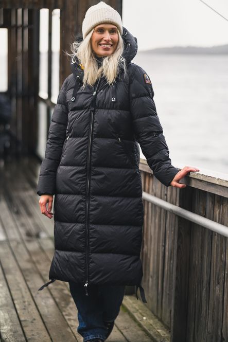 Hovedbilde Panda Hooded Down Coat Black 
