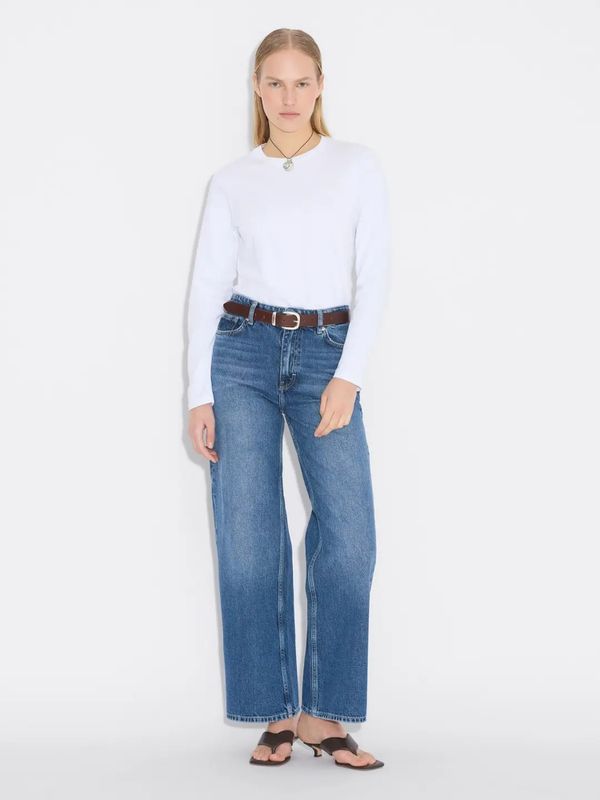 W Wide Jeans Blue 