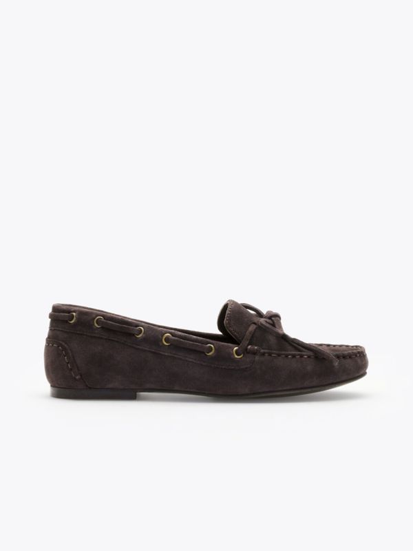 Nara Loafer Suede Coffee