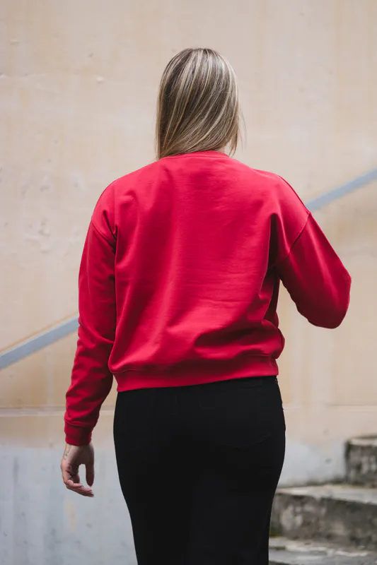 Mara Sweatshirt Red 