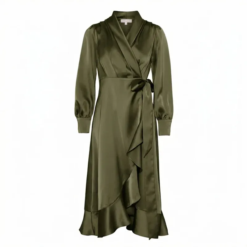 Iza Midi Dress Khaki 