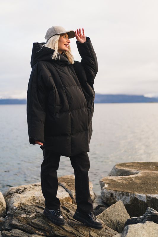 Spitsbergen Down Coat Black 
