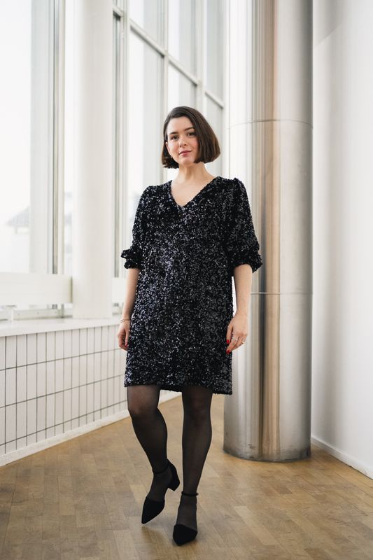 Winternalia Dress Black 