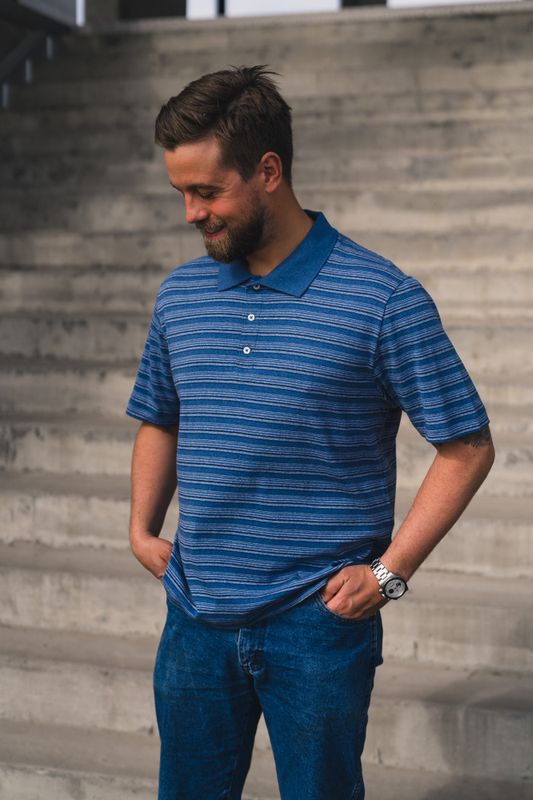 Sonny Polo Blue Stripe 