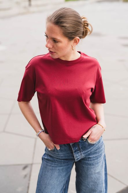 Hovedbilde Moa Melea Tee Rhubarb