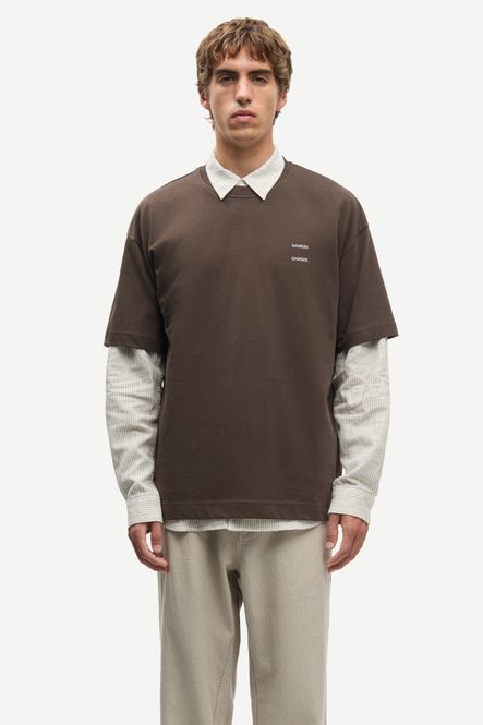 Hovedbilde Joel T-Shirt 11415 Turkish Coffee