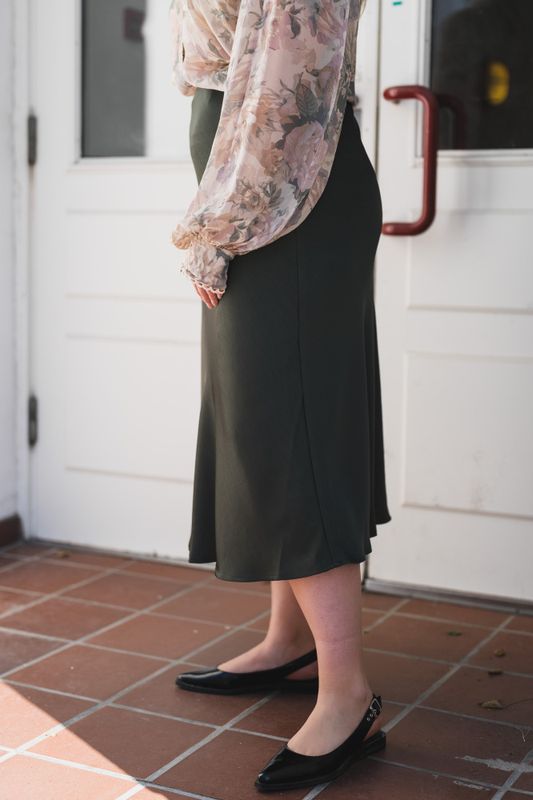 Bovary Skirt Deep Green 