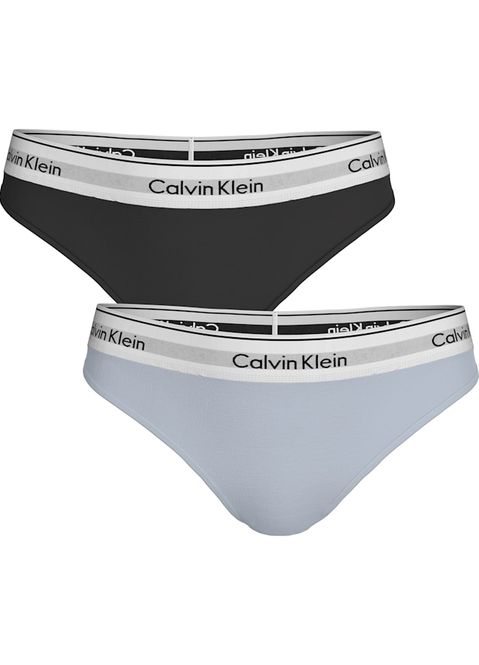 Hovedbilde Thong 2PK Black/Plein Air