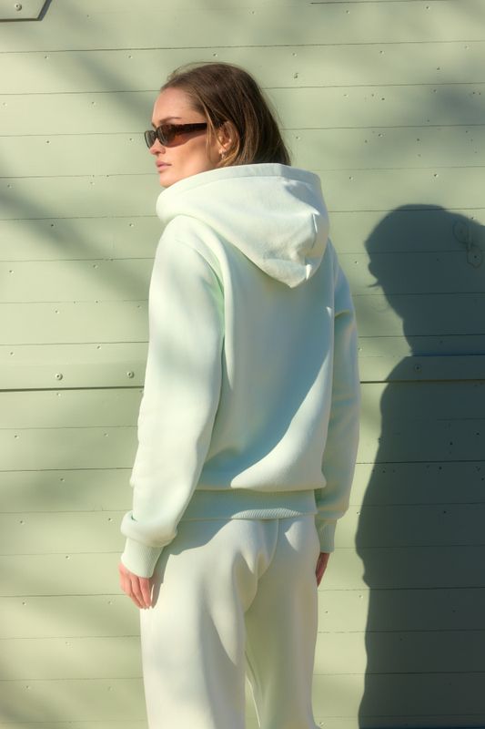 W. All-Star Zip Hoodie Pistachio 