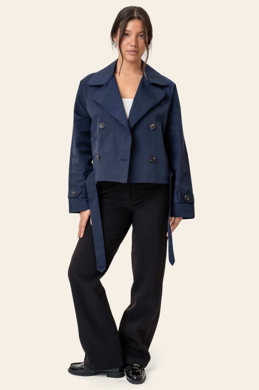 Almaic Trenchcoat Navy 