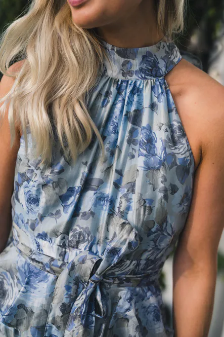 Hovedbilde Angel Maxi Halterneck Midnight Bloom 