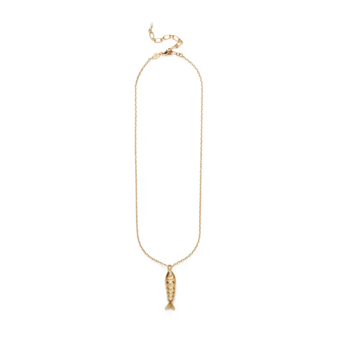 Hovedbilde Something Fishy Necklace Gold 
