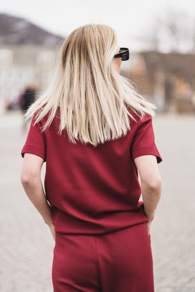 Hovedbilde Vincent Karmen T-Shirt Cabernet 