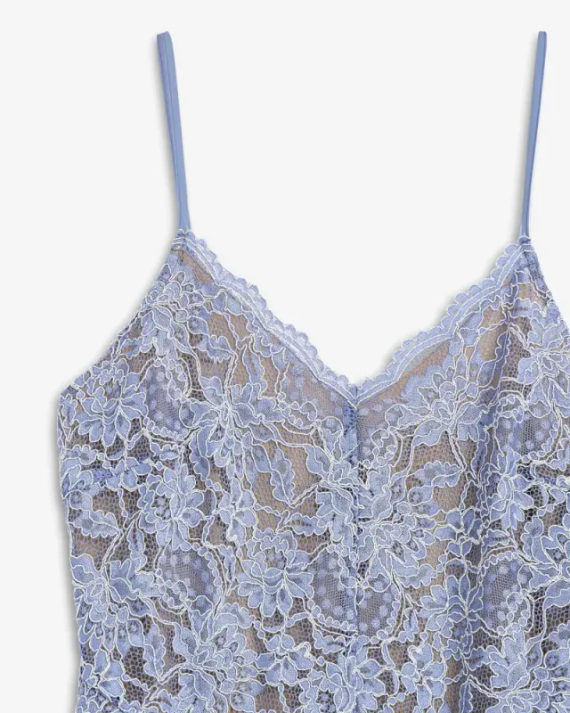 Paris Dress Sheer Blue 