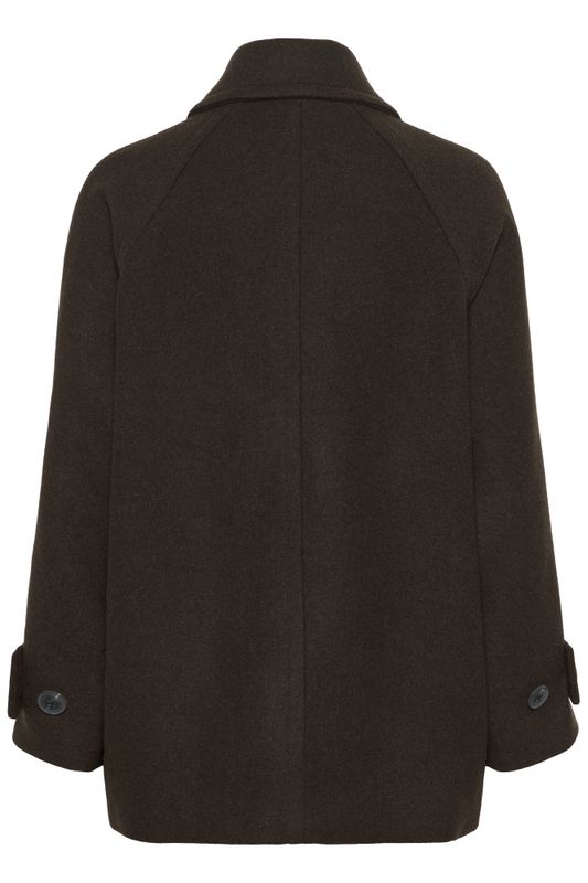 Thora Minona Coat R Chocolate Brown 