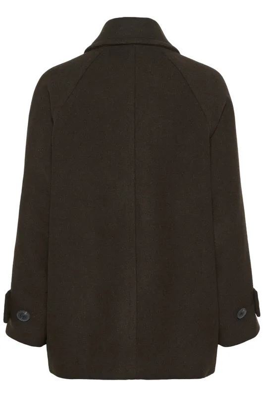 Thora Minona Coat R Chocolate Brown 
